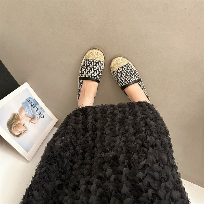 1721115140170_272089.jpg Fisherman Shoes Women 2024 New Korean Style Fashion Flat Women's Shoes Lazy Flat Shoes Single Shoes Versatile
