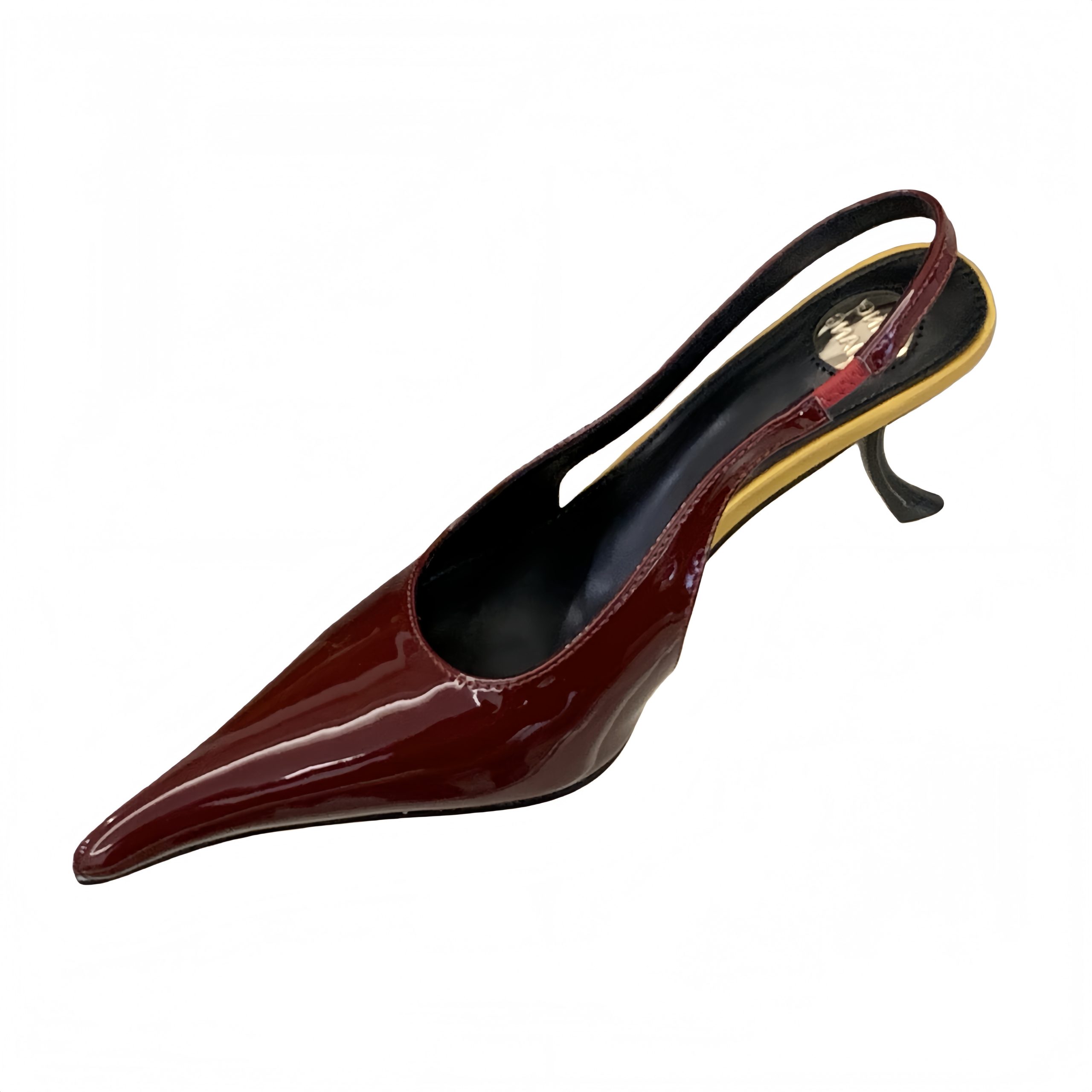 1770093514672_wCuh8K.jpg 2026 Spring Summer Women's High Heel Shoes Pointed Toe Patent Leather Open Toe Sandals Fashion Versatile Thin Heel