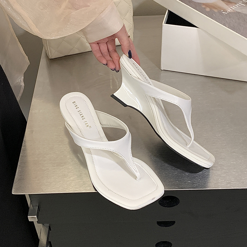 1771655204450_lG3lM1.jpg 2026 Minimalist Flip Flops Women's Fashion Square Toe Slide Sandals Comfortable Wedge Summer Open Toe Shoes