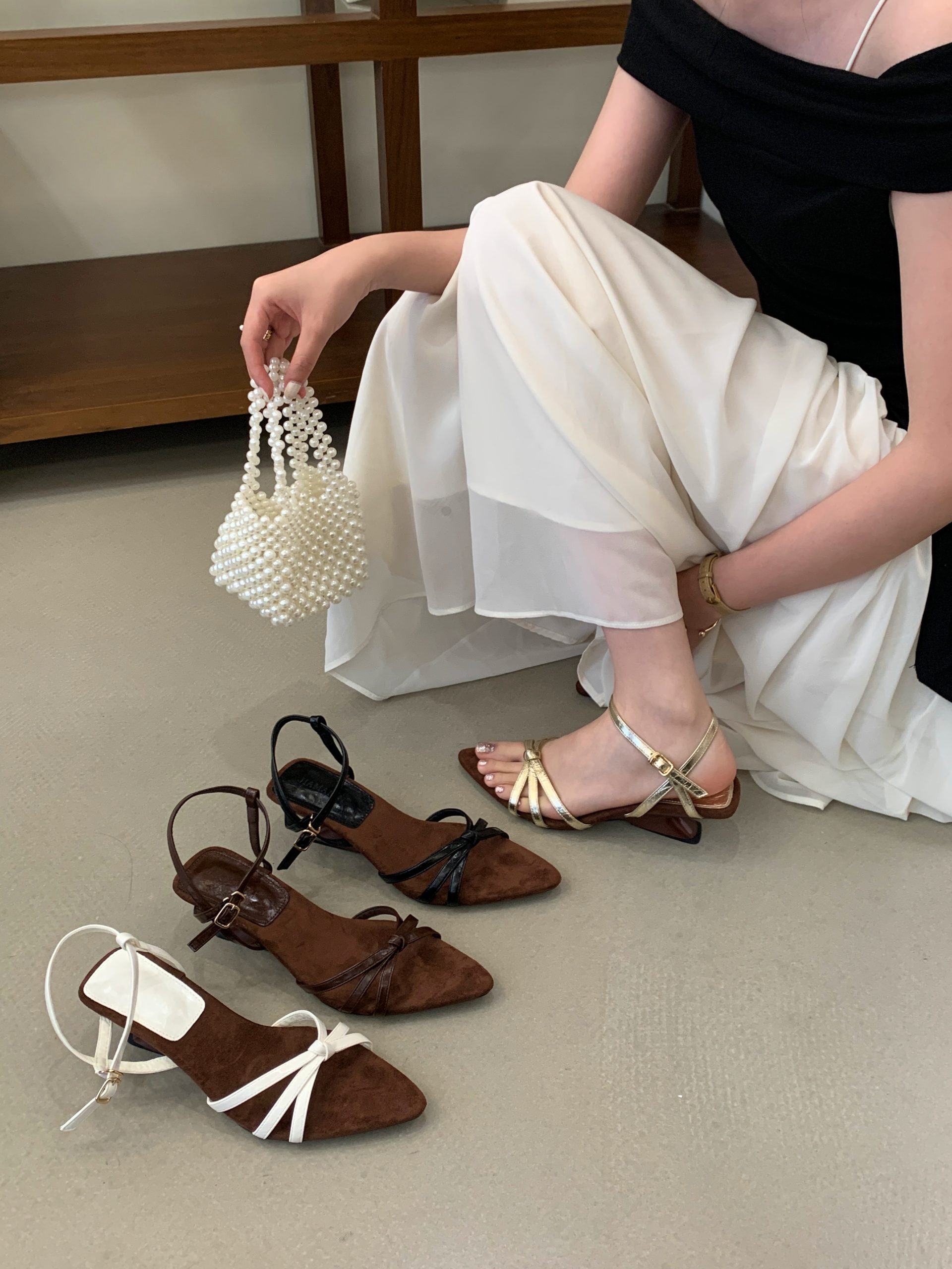 French Retro Strappy Roman Sandals for Women 2026 New Summer Beige Black Coffee Gold Wedge Heel