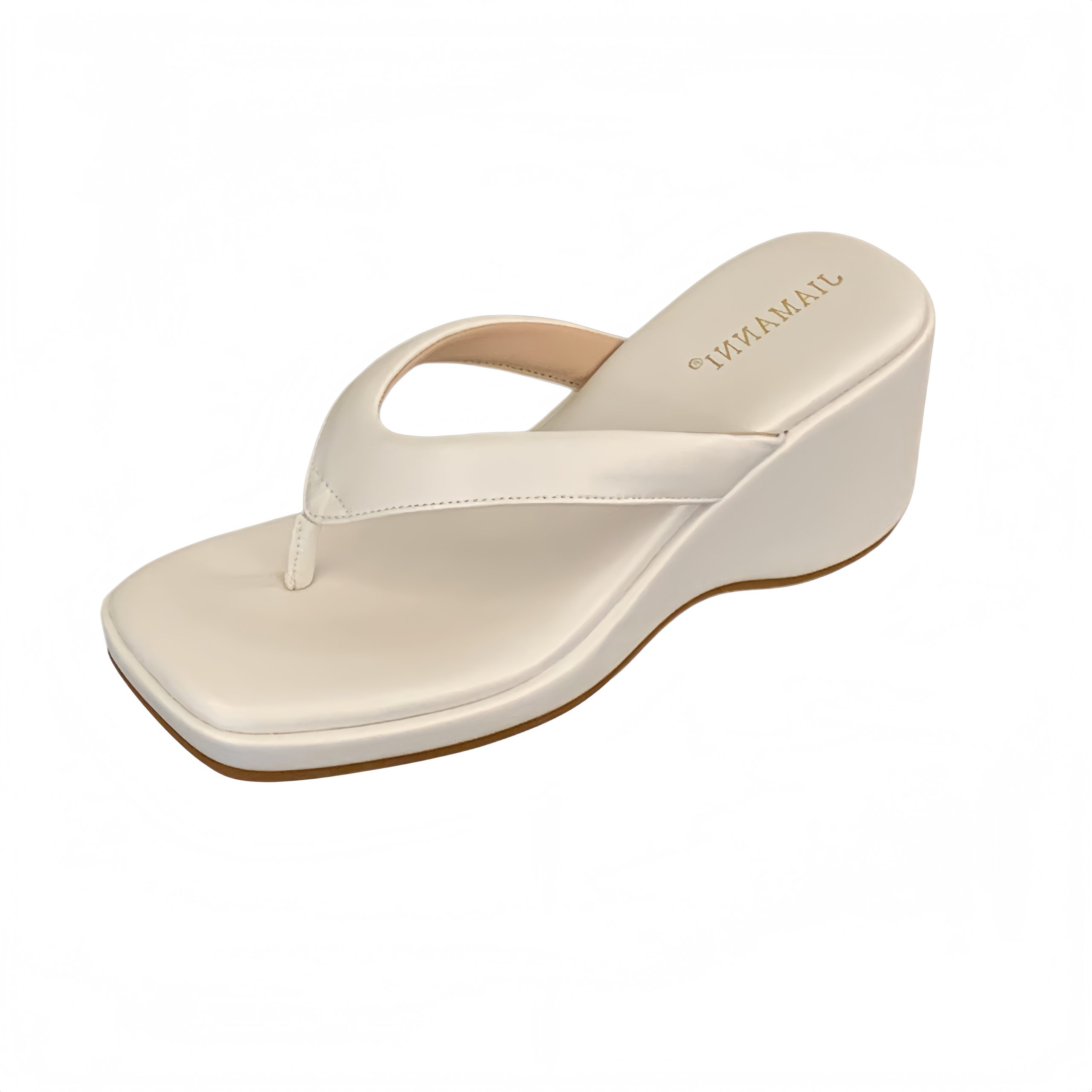 1780802053180_wiMZXs.jpg JIAMANNI Women's Platform Slippers 2026 Summer Fashion Thick Sole Wedge Flip Flops Elevator Sandals