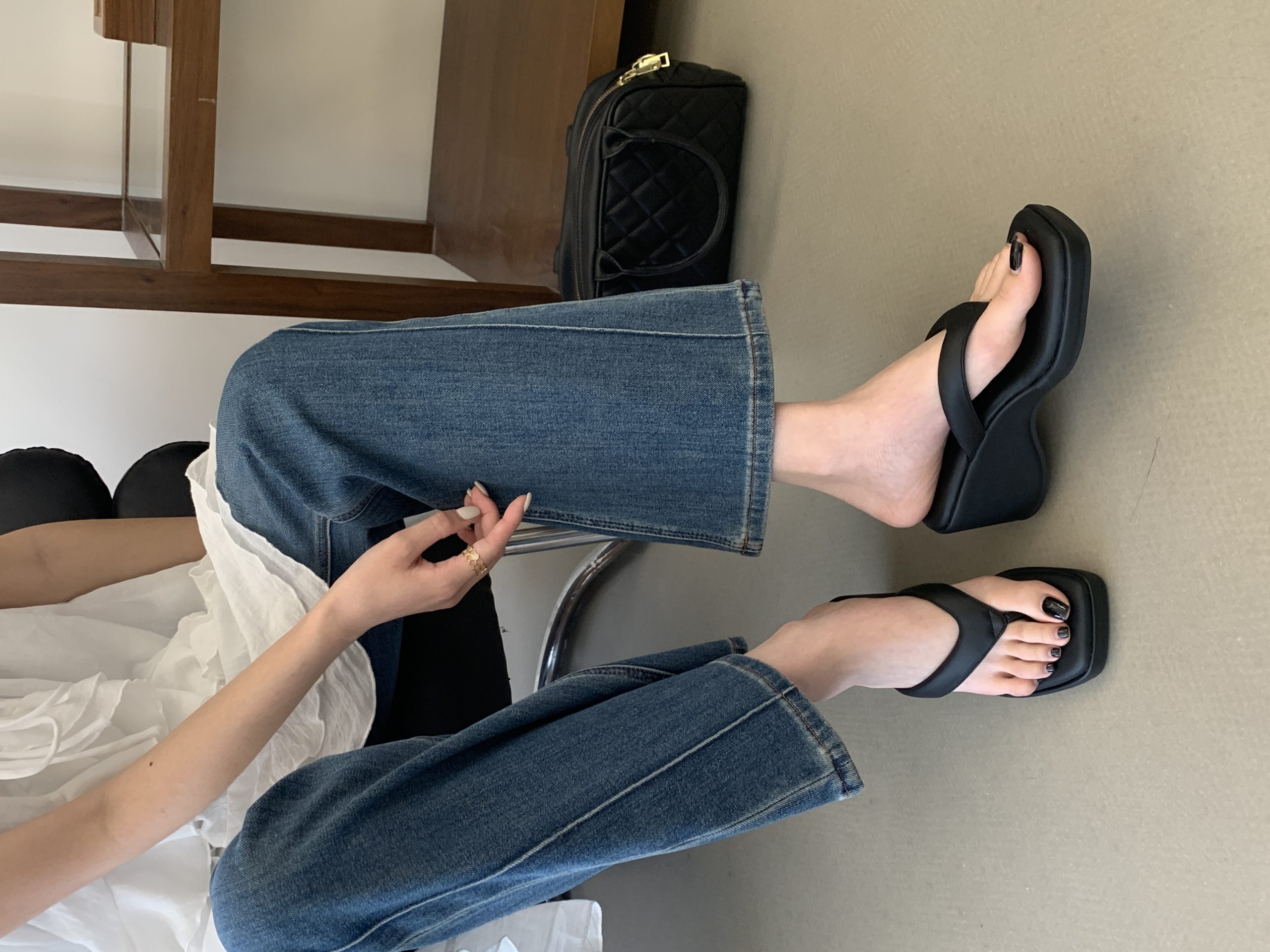 1780802053199_pNLfL5.jpg JIAMANNI Women's Platform Slippers 2026 Summer Fashion Thick Sole Wedge Flip Flops Elevator Sandals