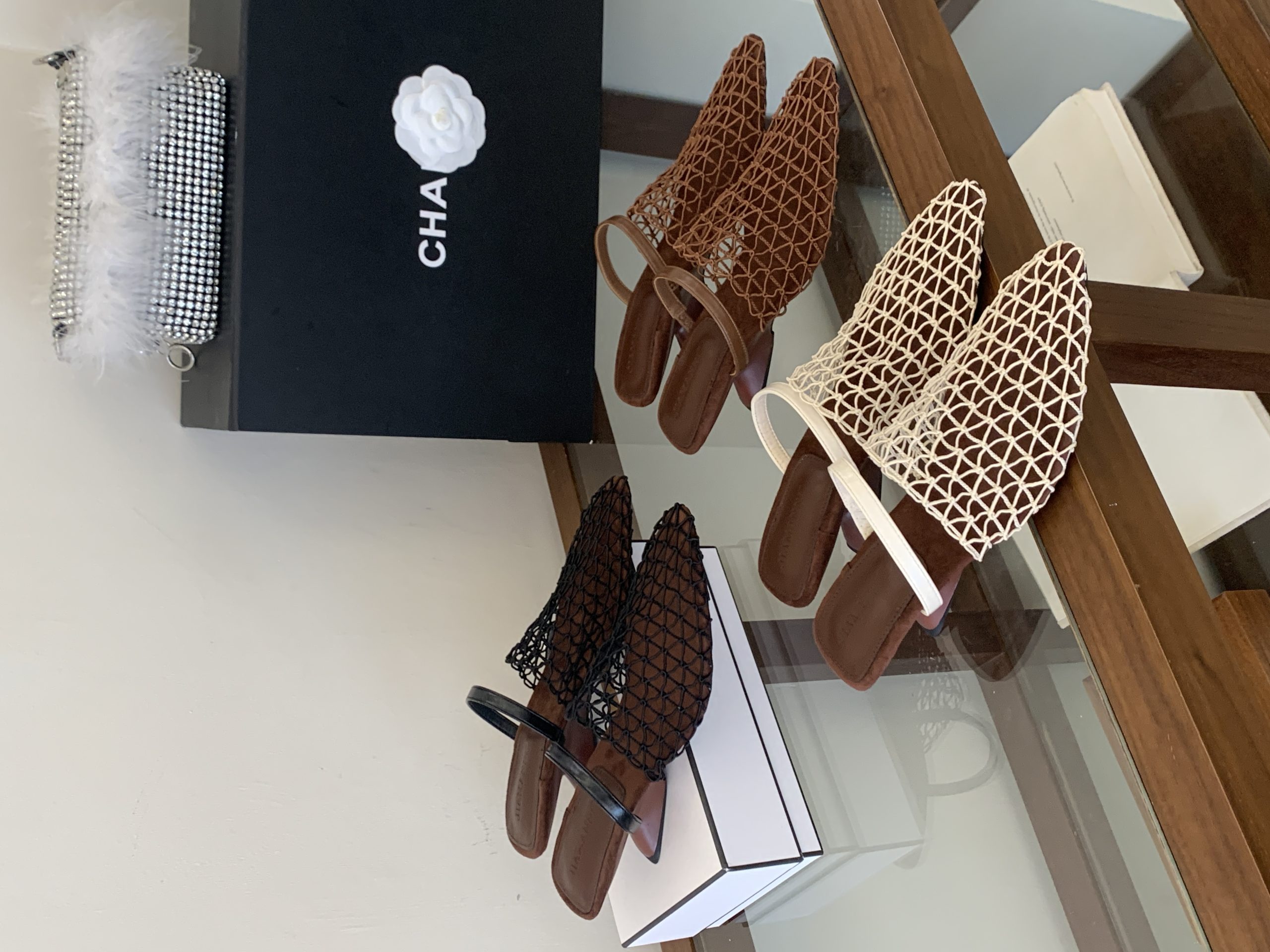 1780806137911_RnizjA.jpg French Fishnet Toe Strap Half Slippers for Women 2026 Summer Mid Heel Woven Hollow Out Casual Sandals